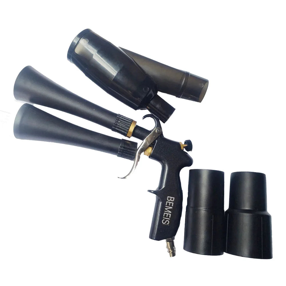 Car Interior Detailing Air Blow Tornador Gun & Vacuum Gun | Cleaning Tornado Gun